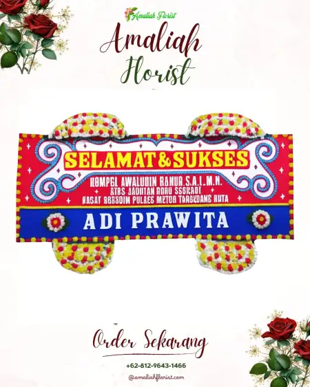 Papan Bunga Ucapan Selamat Bateh